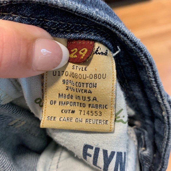 7FAM Jeans in Good Condition - Picture 2 of 4
